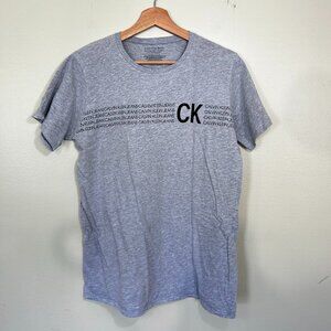 Calvin Klein Jeans - T-shirt/tee/shirt - XL/TG/XG/(18-20) - Black and grey